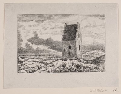 A Igreja Sanded em Skagen de F. Hendriksen