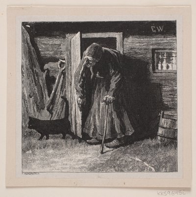 Ilustração para "Castelo de Soria Moria" de F. Hendriksen