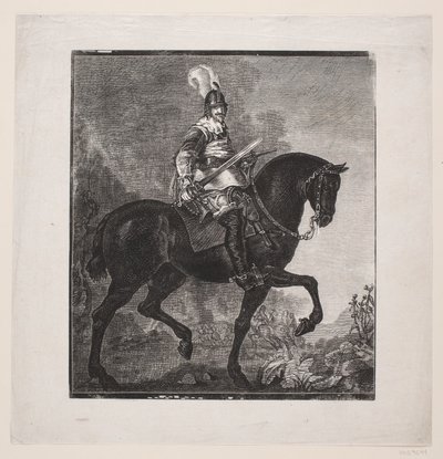 Karel van Mander: Christian IV a cavalo de F. Hendriksen