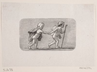 Vinheta para "Através da França" de F. Hendriksen