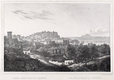Vista da cidade de Pozzuoli de F. Homer