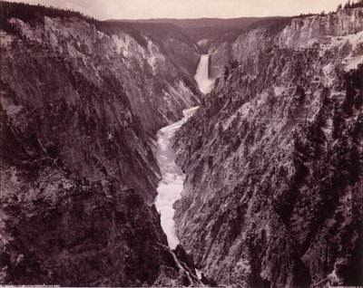 Grand Canyon de Yellowstone e Cataratas de F. Jay Haynes