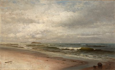 Praia de Bass Rocks, Gloucester, Massachusetts, 1881. de F. K. M. Rehn