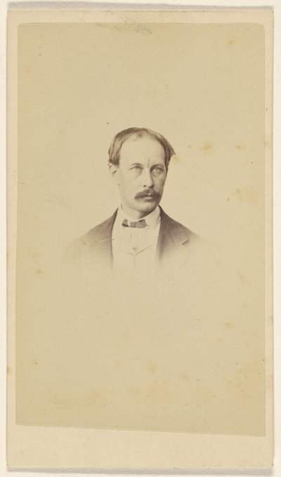 [Homem não identificado com bigode, em estilo vinheta]. de F. Schwarzschild