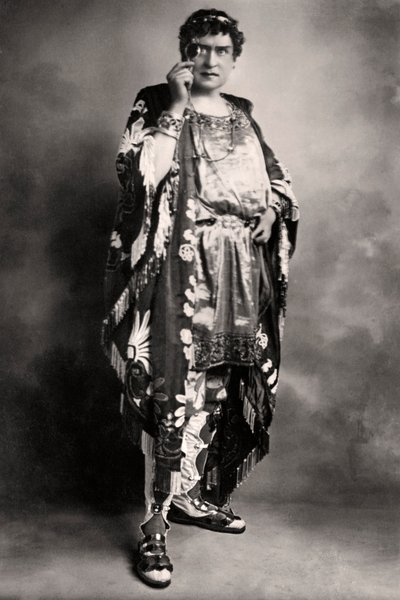 Herbert Beerbohm Tree 1853-1917, ator inglês, início do século XX. de F. W. Burford