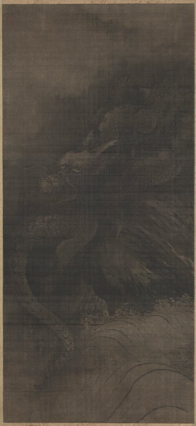 Dragão e Tigre, c. 1250-1279. de Fachang Muqi