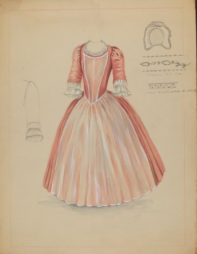 vestido holandês de Fanchon Larzelere