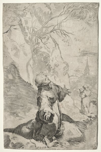 São Francisco Recebendo os Estigmas de Federico Barocci