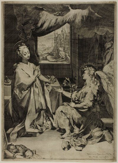 A Anunciação de Federico Barocci
