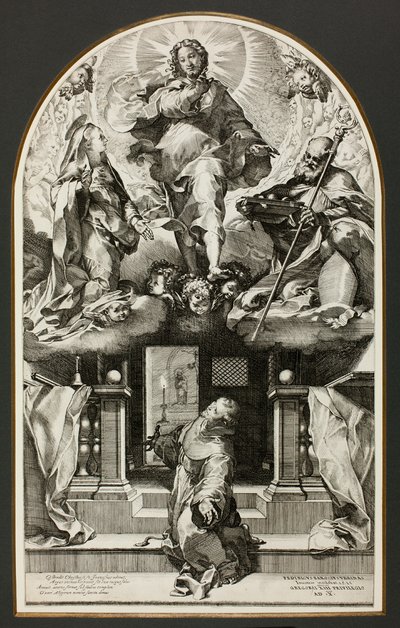 A visão de São Francisco de Federico Barocci
