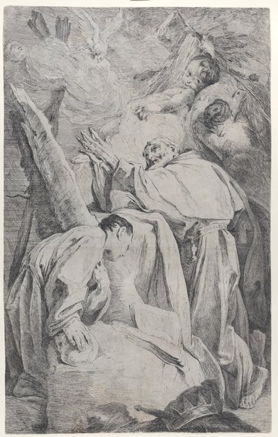 Êxtase do Beato Piero Gambacorti de Pisa, ca. 1725-28. de Federico Bencovich