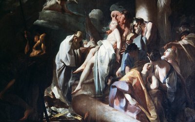 Sacrifício da Afigenia de Federico Bencovich