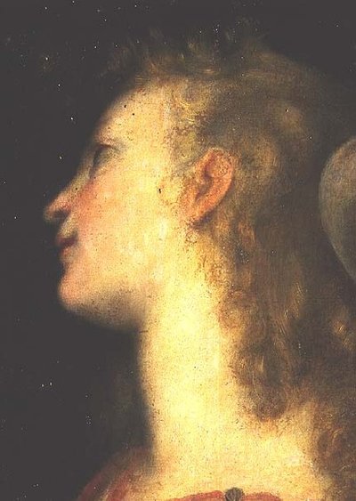 Cabeça de um Anjo de Federico Fiori Barocci or Baroccio