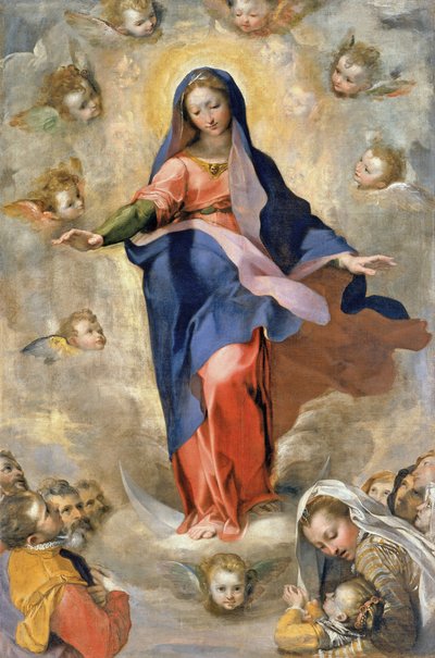 Imaculada Conceição, c.1575 de Federico Fiori Barocci or Baroccio