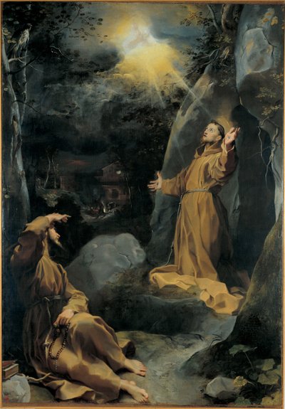 São Francisco de Assis recebe os estigmas de Federico Fiori Barocci or Baroccio