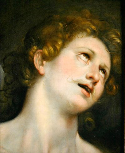St. Sebastian (óleo sobre papel sobre tela) de Federico Fiori Barocci or Baroccio
