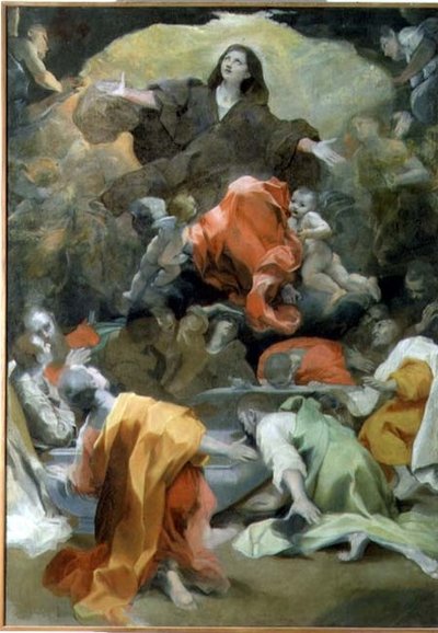 A Assunção da Virgem de Federico Fiori Barocci or Baroccio