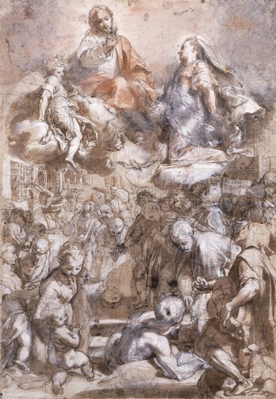 A Madonna del Popolo, de Federico Fiori Barocci or Baroccio