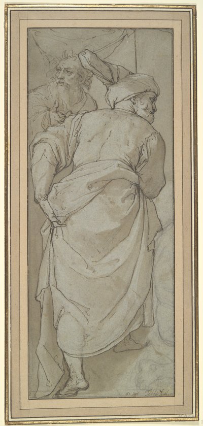 Estudo de figuras para o de Federico Zuccaro