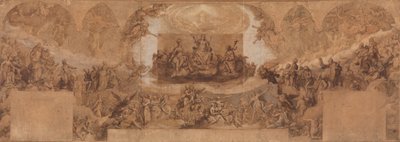Paraíso, 1565-77. de Federico Zuccaro
