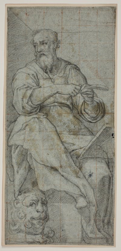 São Marcos o evangelista de Federico Zuccaro