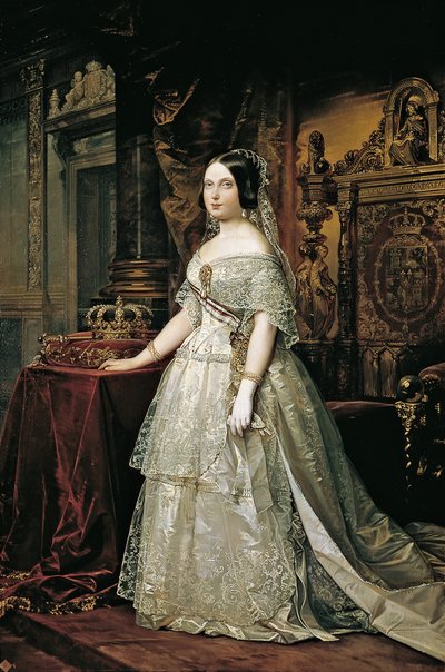 Isabel II de Espanha de Federico de Madrazo y Kuntz