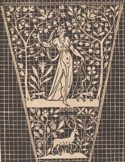 As segundas obras e invenções sutis de lingerie de Lord Federic de Vinciolo V..., 1603. de Federico de Vinciolo