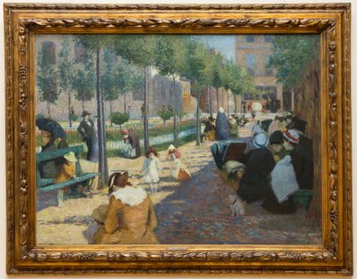 Praça de Antuérpia em Paris de Federigo Zandomeneghi