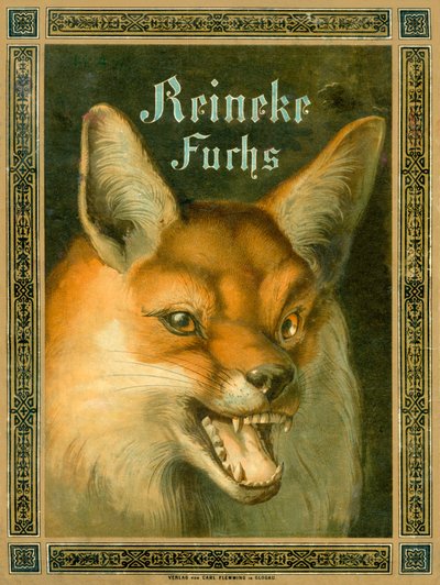 Capa frontal de Reynard the Fox, ou 