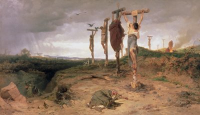O Campo Maldito, Local de Execução no Império Romano de Fedor Andreevich Bronnikov