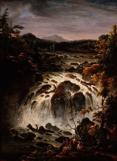 A Cascata Imatra na Finlândia de Fedor Mikhailovich Matveev