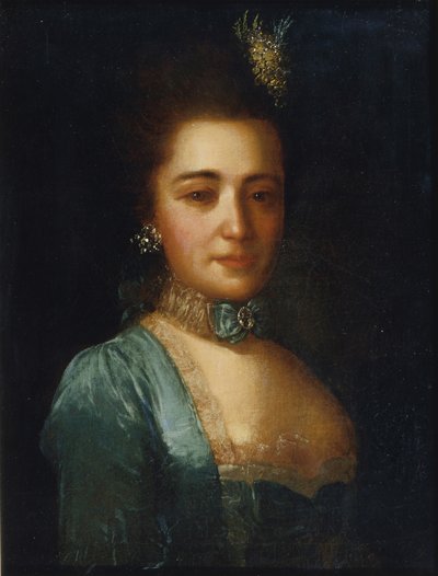 Retrato da princesa Praskovya Ivanovna Golitsyna de Fedor Stepanovich Rokotov
