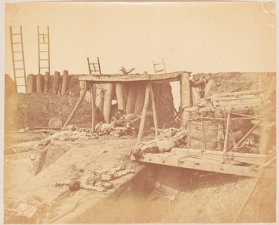 Interior do Forte de Taku de Felice (1825-c.1908) Beato