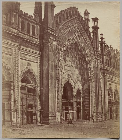 Portão Jama Masjid de Felice A. Beato