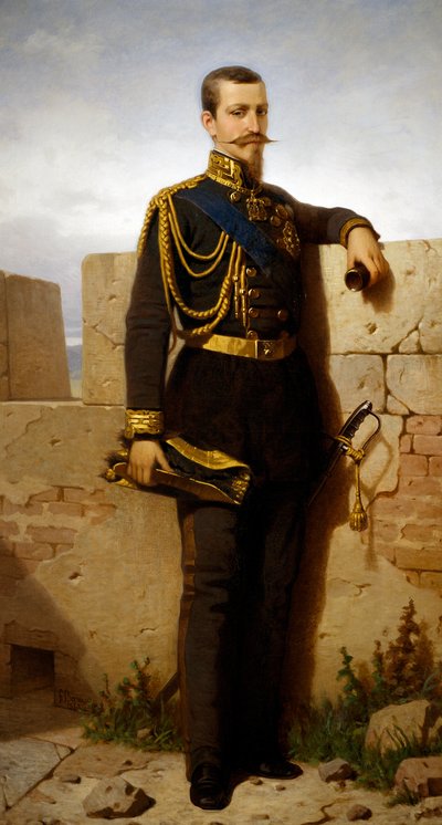Retrato do Príncipe Fernando de Sabóia (Florença de Felice Barucco