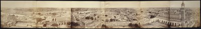 (Panorama de Lucknow, retirado do Palácio Kaiserbagh) de Felice Beato