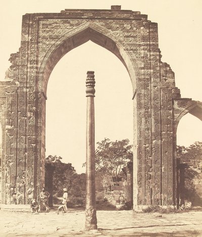 Arco em Kootub de Felice Beato