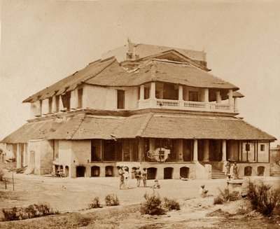 Casa dos bancos, Lucknow de Felice Beato