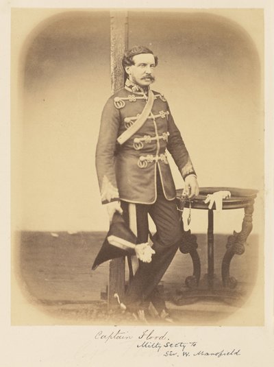 Capitão Flood, Secretário Militar de Sir W. Mansfield de Felice Beato
