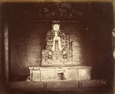 [Confúcio, Cantão, China]. de Felice Beato
