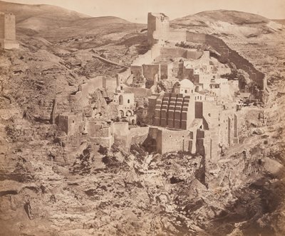 Convento de Mar Saba de Felice Beato