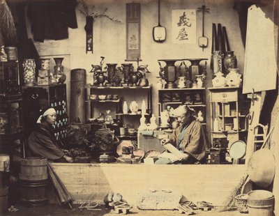 Loja de curiosidades de Felice Beato