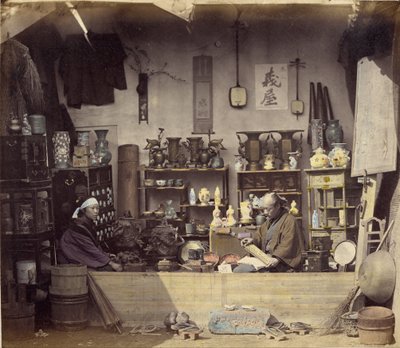 Curio Shop de Felice Beato