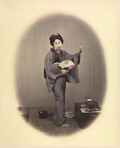 Rapariga Dançante 1868 Felice Beato de Felice Beato