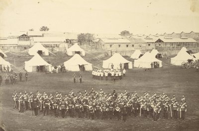 Retrato de Grupo do Batalhão da Marinha Real de Felice Beato