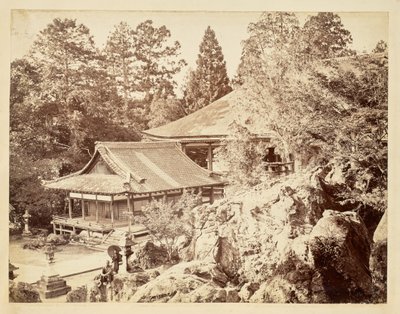 [Templo Ishiyama-dera] de Felice Beato