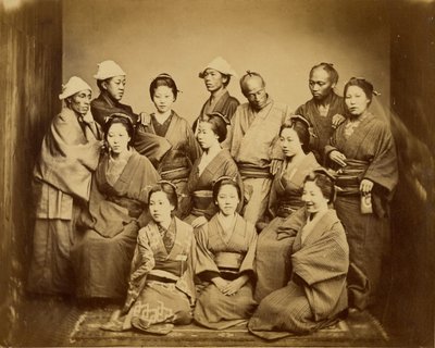 Família japonesa de Felice Beato