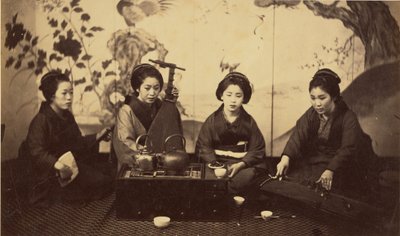 [Festa musical japonesa] de Felice Beato