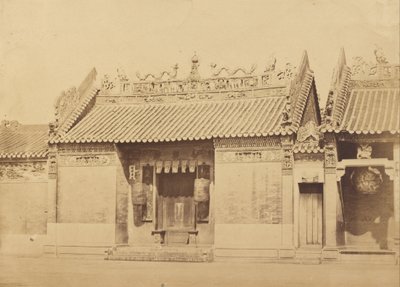 Joss House, Canton de Felice Beato