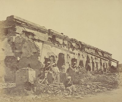 Prisão do Major General Sir Hugh Massy Wheeler em Cawnpore de Felice Beato